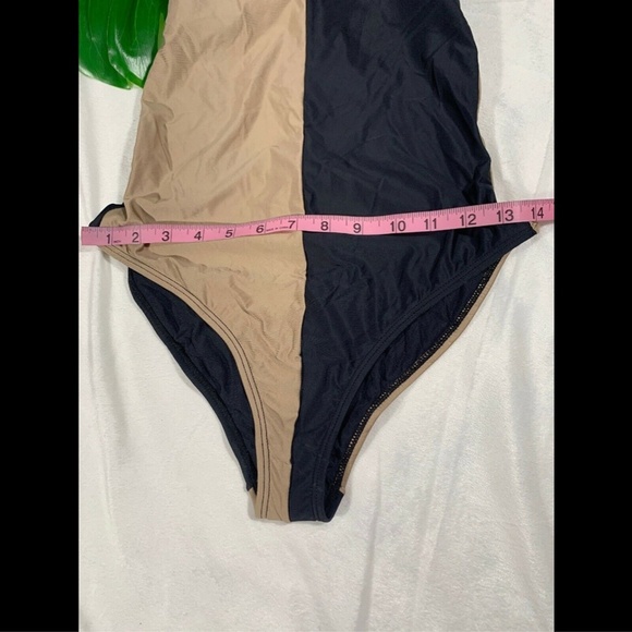 NEW‎ $134 PILYQ Farrah One-Piece Swimsuit in Cadillac Black [SZ Medium ] - Picture 4 of 8